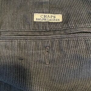 Vintage Chaps Ralph Lauren Pants Mens 33x34 Green Chino Pleated Front Cuffed 90s